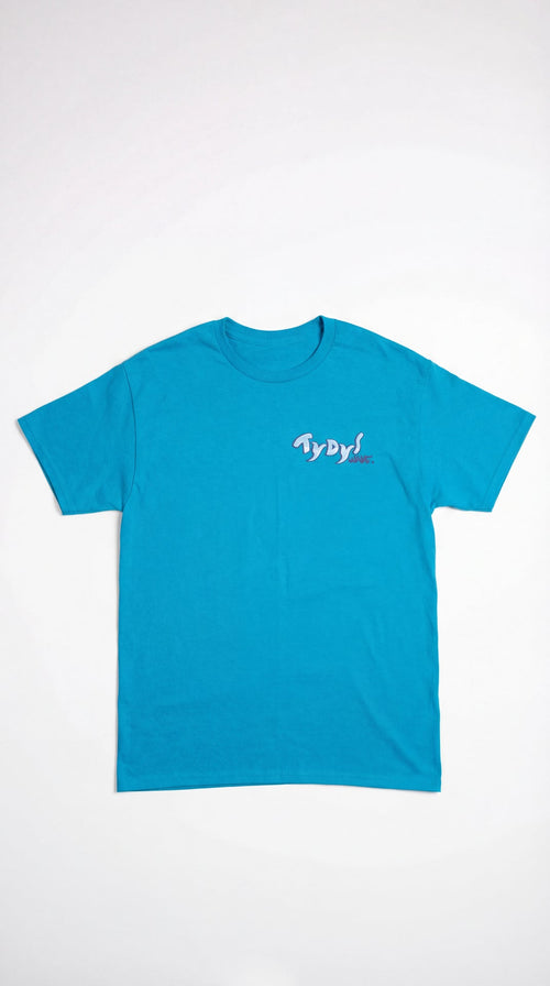 Wave Tee Blue Front