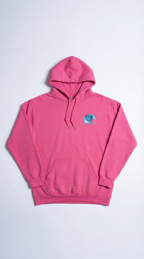 Wave Hoodie Pink
